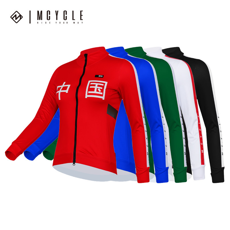 mcycle复合抓绒骑行服