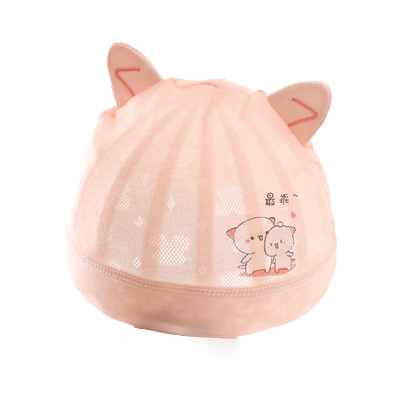 贝娜茜纯棉胎帽无檐可爱超萌