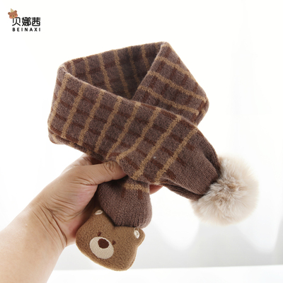 贝娜茜婴儿围巾百搭保暖舒适防风