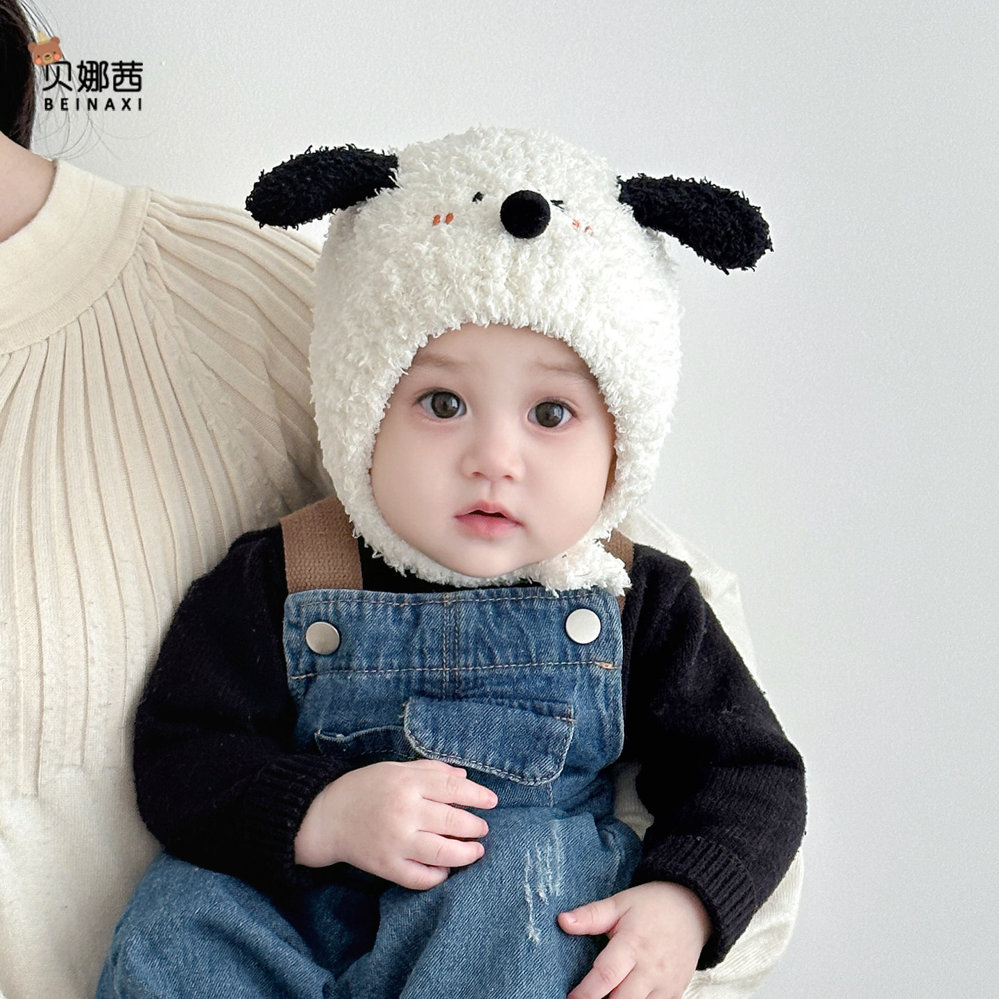 婴儿帽子秋冬季宝宝男保暖护耳帽婴幼儿可爱女外出加厚针织帽冬天,童装/婴儿装/亲子装,帽子,淘宝优惠券,粉丝福利购,淘宝优惠卷