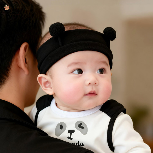 贝娜茜婴儿帽子夏季可爱护囟门帽