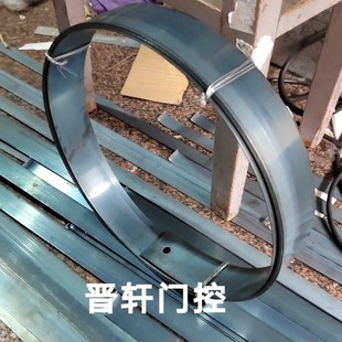 老式卷帘门弹簧 钢片 钢条长铁皮卷闸门弹簧片铁盘手动门弹簧发条