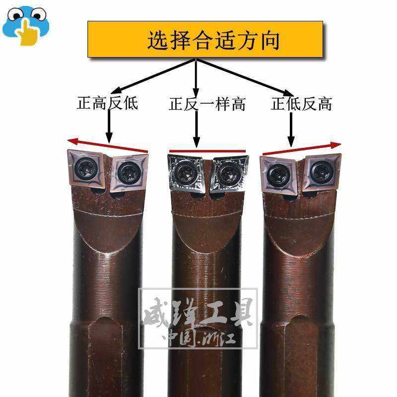 牛头刨床刨刀双头车刀杆 装wn刀片 内孔车刀杆 镗孔刀杆 数控镗孔