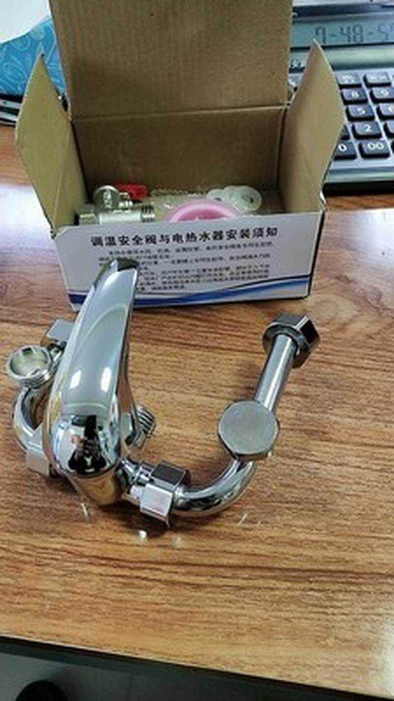 老式混水阀门明暗装一体冷热水龙头双把双控太阳能淋浴花洒开关