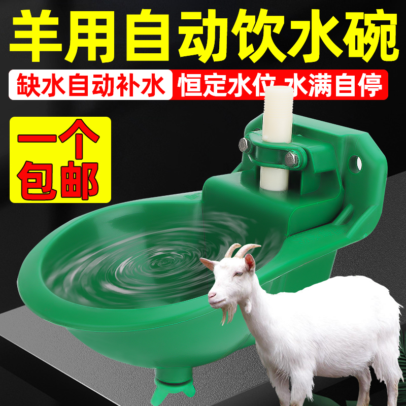 羊用饮水碗羊自动饮水器牛喂水塑料喝水碗用品大全养羊设备饮水槽