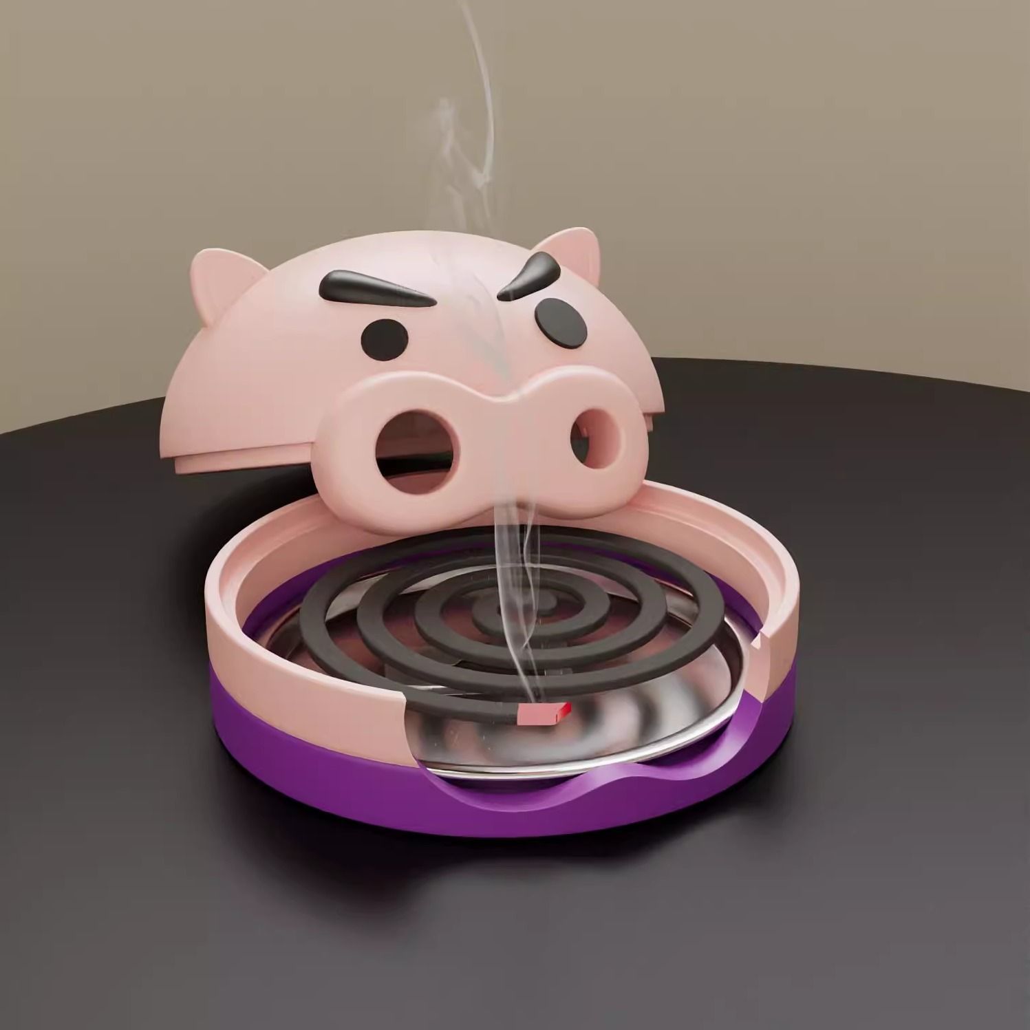 肥嘟嘟左門衛蚊香盤托蚊香盒子