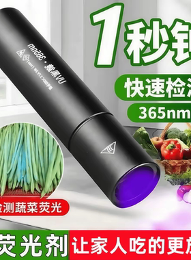 德国紫光灯鉴定疏菜检蓝矾蓝光波尔多液荧光剂365nm紫外线检测灯