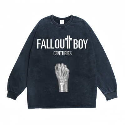 falloutboy打倒男孩长袖T恤