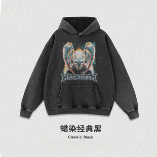 数码直喷maneskin流行金属个性摇滚乐队印花加厚连帽卫衣男女外套