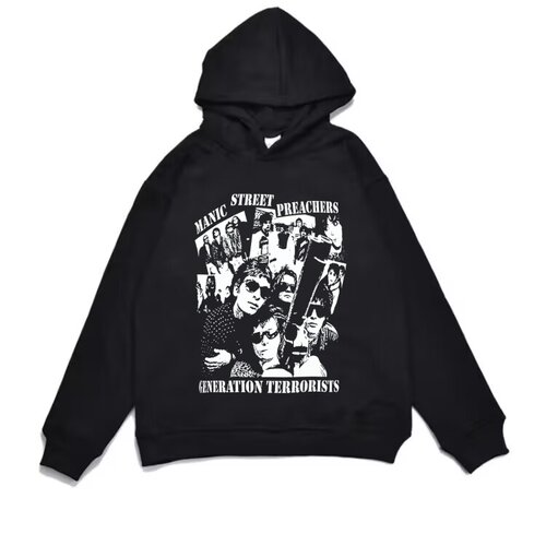 狂躁街道传教者连帽卫衣外套