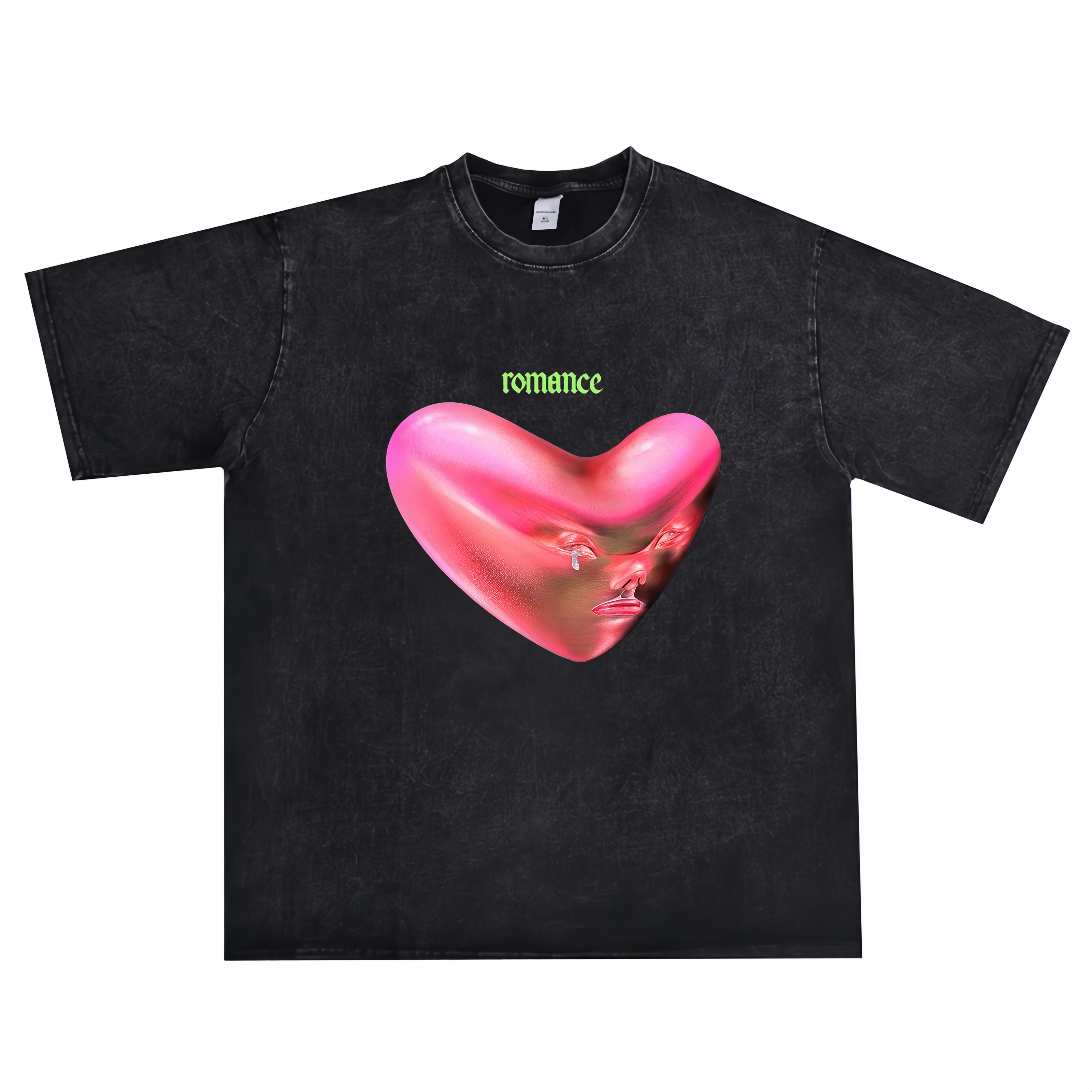 喷印摇滚Fontaines D.C.乐队重磅纯棉短袖印花T恤宽松美式嘻哈