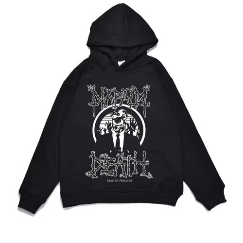 NapalmDeath乐队加厚连帽卫衣