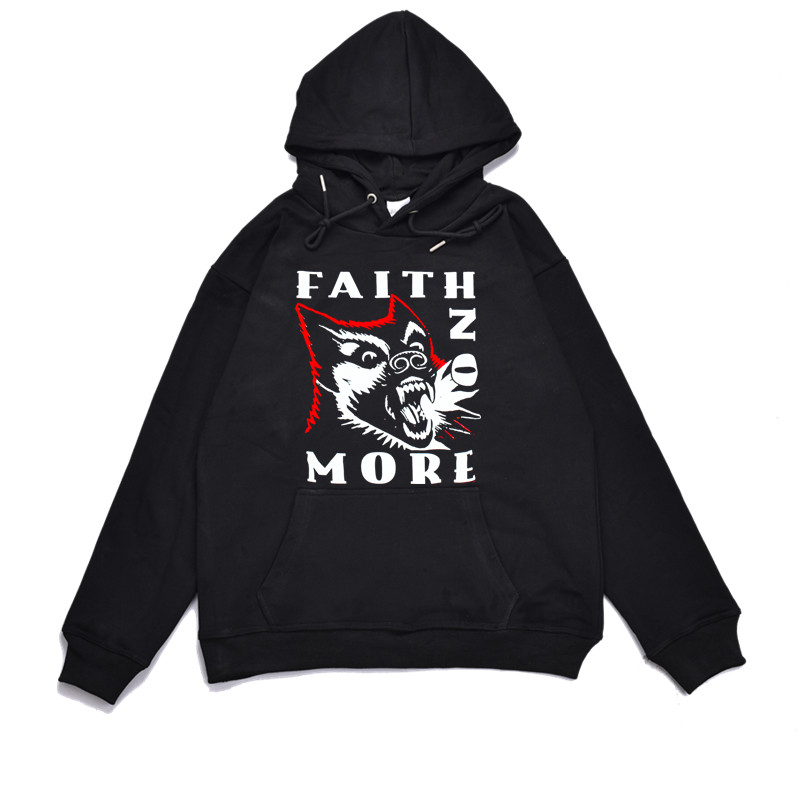 欧美金属摇滚乐团Faith No More信仰破灭乐队印花卫衣宽松外套