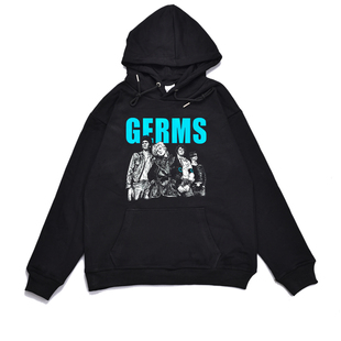 欧美硬核朋克摇滚The Germs胚芽乐队专辑印花卫衣宽松男女外套