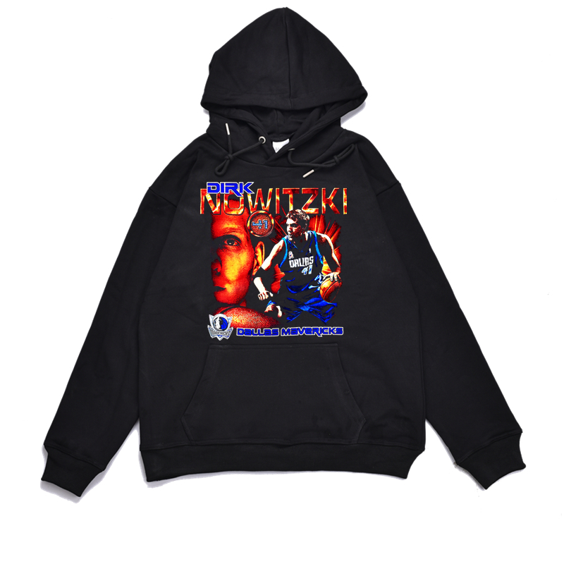 篮球德克诺维茨基个性印花卫衣
