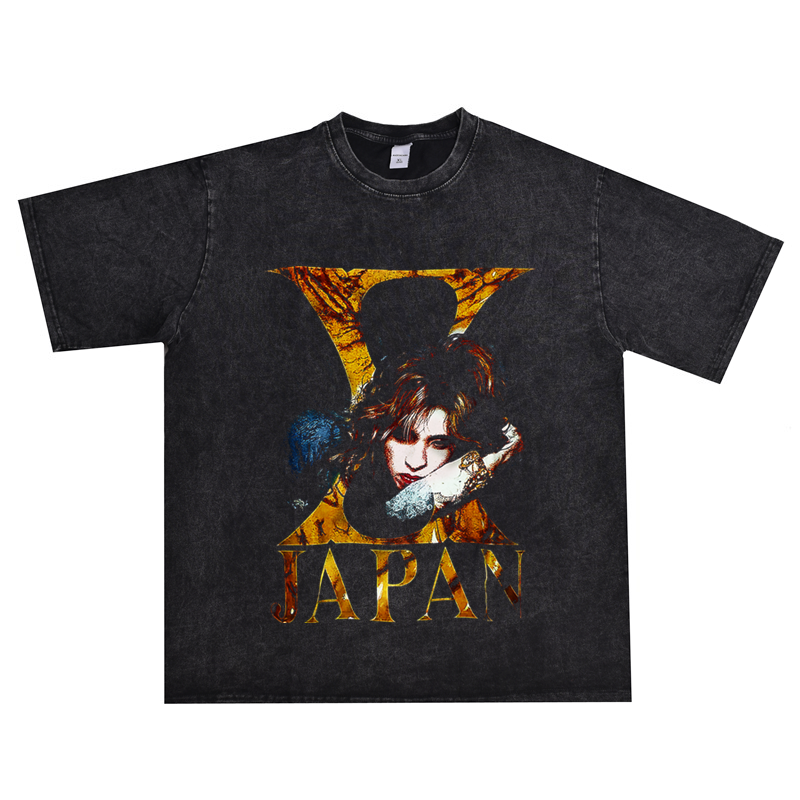 日本视觉摇滚林佳樹印花短袖