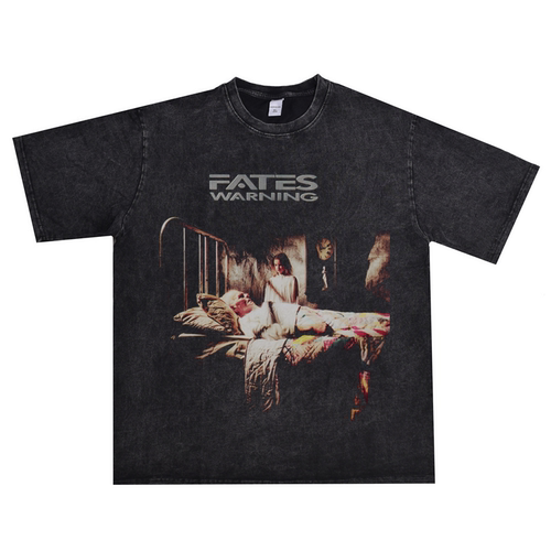 重金属摇滚印花T恤乐队