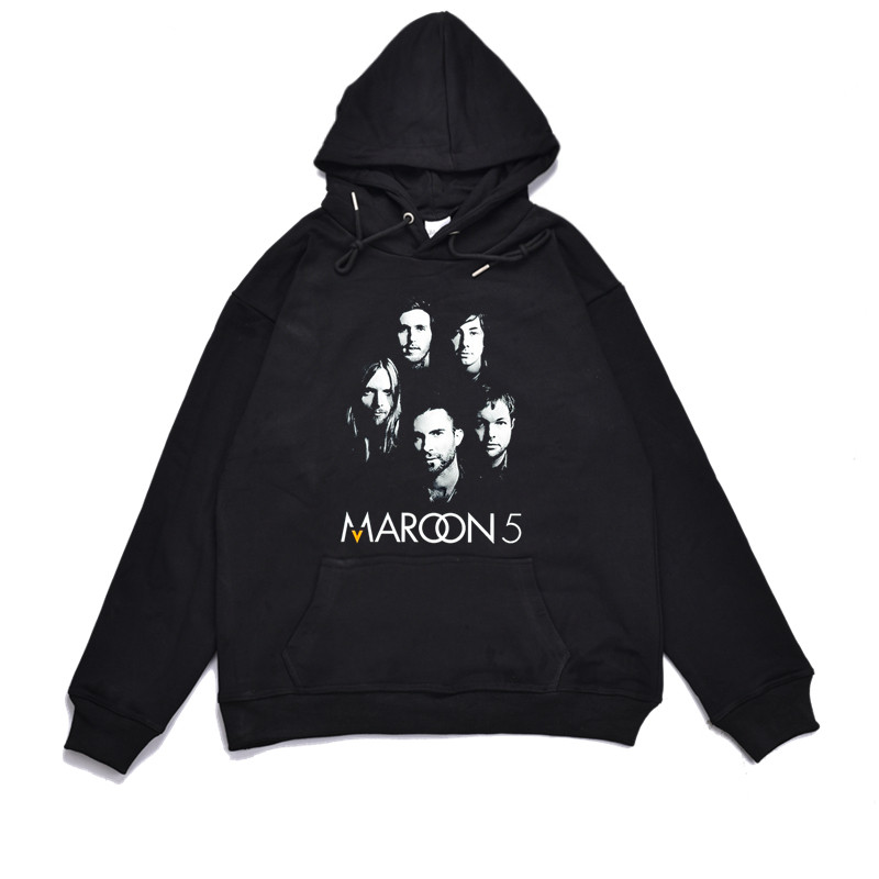 欧美魔力红Maroon5摇滚乐队卫衣加厚外套纯棉宽松男女同款潮牌