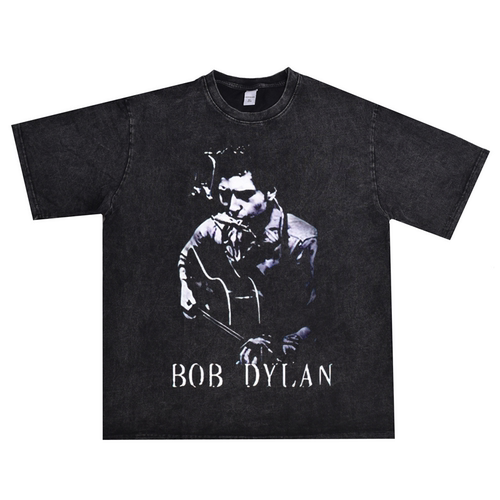 欧美摇滚bobdylant恤印花t恤