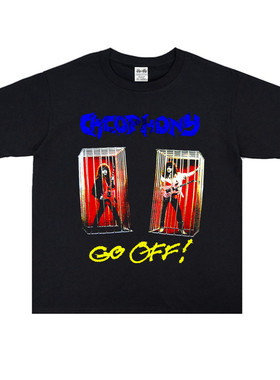 Cacophony摇滚乐队Jason Becker和Marty Friedman印花T恤短袖重磅