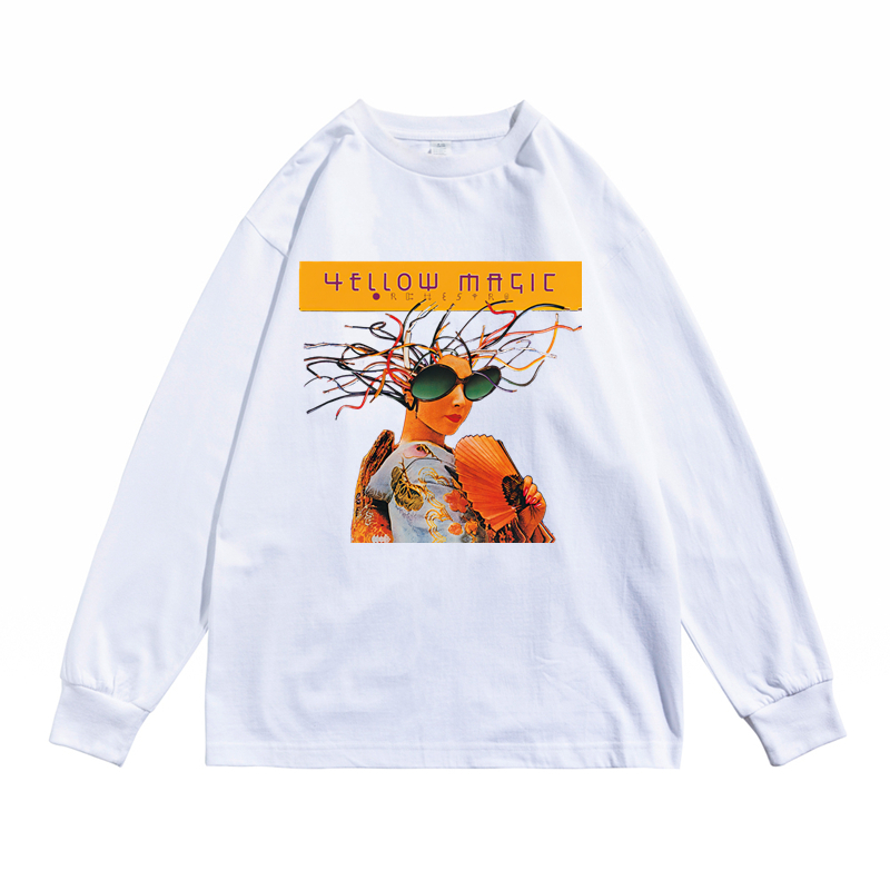 Y.M.O.摇滚坂本龙一YMO长袖T恤