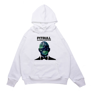 说唱歌手嘻哈斗牛犬Pitbull皮普保罗专辑饶舌卫衣男女宽松外套