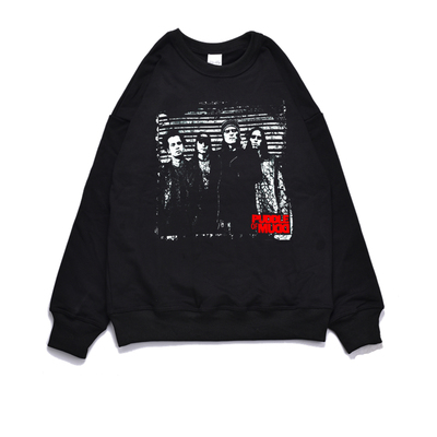 mudd欧美摇滚乐队外套印花卫衣