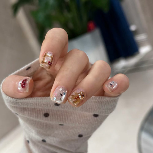 姜饼人初冬红苹果奶雾粉