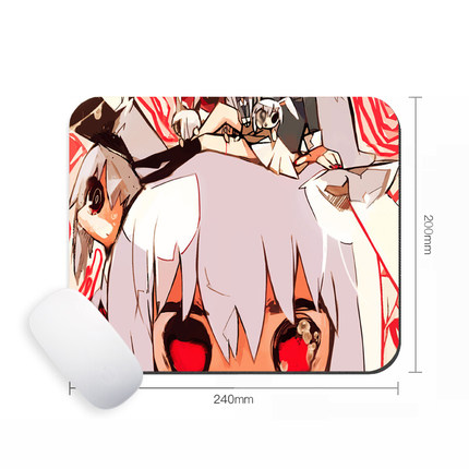 东方project幻想乡红魔馆博丽灵梦小号锁边笔记本鼠标垫动漫周边