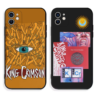 King Crimson克里姆森国王软华为荣耀小米OPPO红米vivo一加13iQOO手机壳适用14苹果16iPhone12promax13xr15套