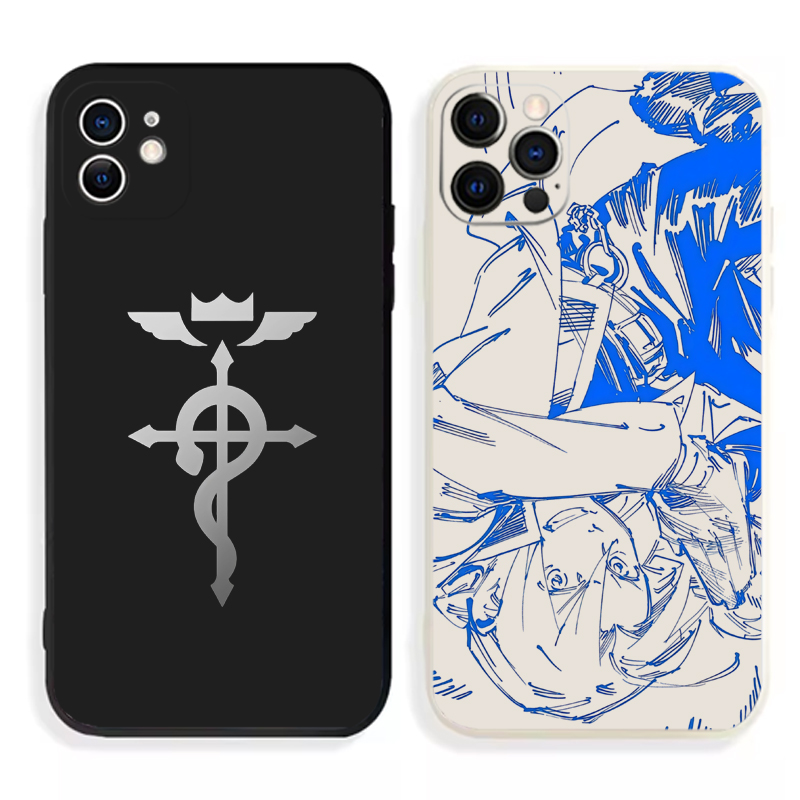 钢之炼金术师手机壳适用苹果16oppo华为荣耀vivo小米realme红米iphone15note13k60钢炼动漫爱德华硅胶软壳