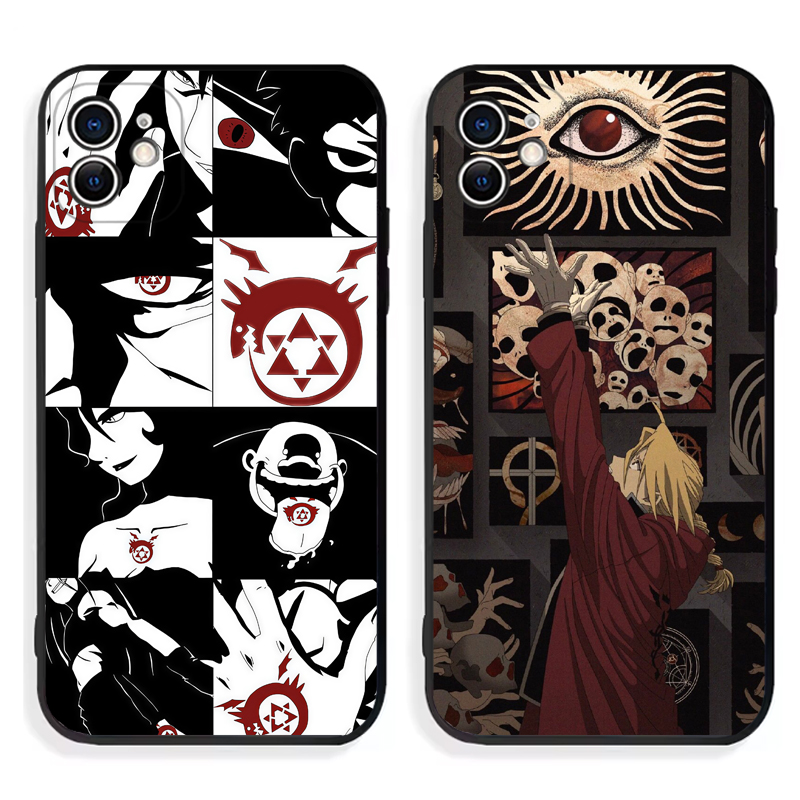 钢之炼金术师手机壳适用苹果16oppo华为荣耀vivo小米realme红米iphone15note13k60钢炼动漫爱德华硅胶软壳