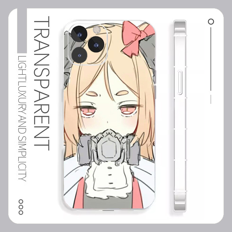 艾雅法拉适用于红米NOTE13PRO+十手机壳透明redmi明日方舟12TURBO探索极速10日系二次元少女11e软11t薄11R套