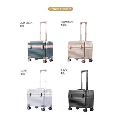 USHOWTRAVEL德系工艺PC箱铝框拉杆旅行箱摄影工具箱航空机长箱男