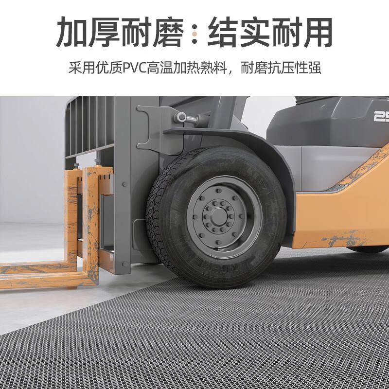 谐晟PVC镂空防滑垫厨房洗手间厕所塑料垫地垫厚4.5mm1.2米宽1米长