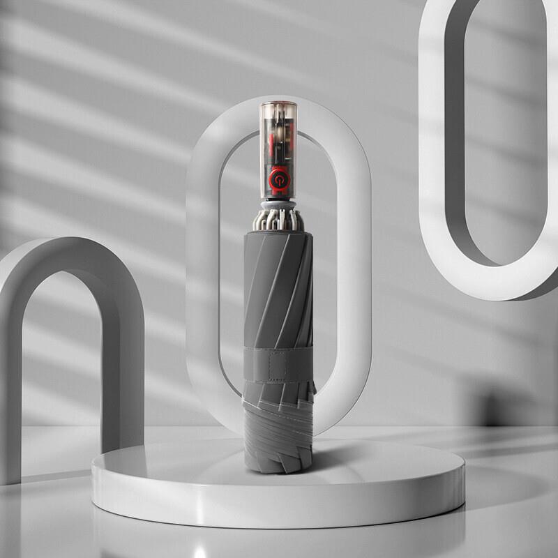 羽尔乐全自动收缩防回弹雨伞加大折叠伞男士车载反向雨伞机械伞晴