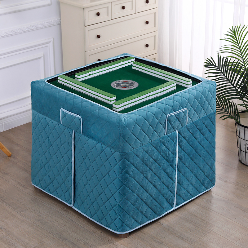 麻将机加绒烤火罩布艺棉套