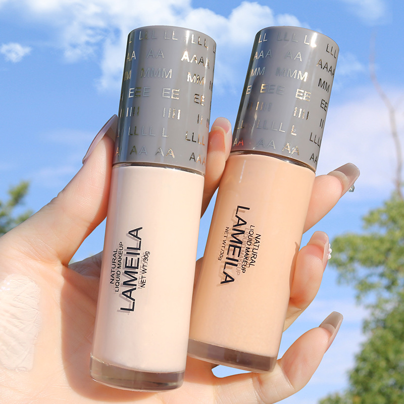 粉底液清透遮瑕bb霜防水防汗不脱