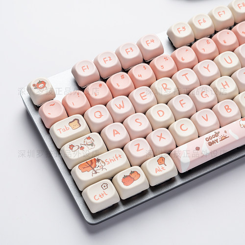 MOA键帽热升华可爱卡通键盘帽