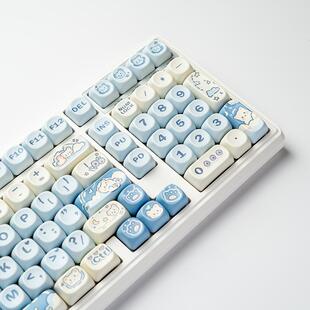 柏咖YG102机械键盘三模有线无线蓝牙客制化热插拔办公静音麻将音