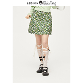 乐町夏日雏菊印花半身裙春夏 Tang唐歌遥联名 清仓 Gioia