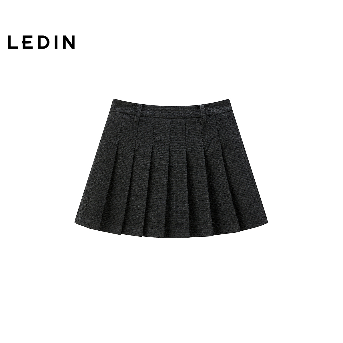 【商场同款】乐町小香风百褶裙25秋季新款学院风半身裙C1GEF1217