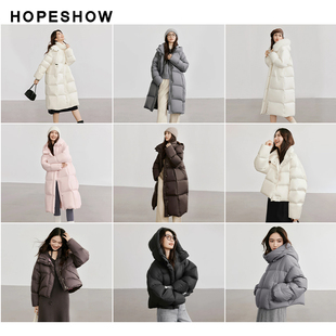 红袖outlets羽绒服合集休闲显瘦气质2024