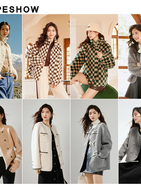 红袖outlets福利款皮草合集 秋冬必备皮草气质百搭款hopeshow