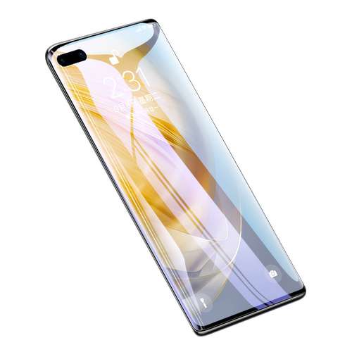 馥裕适用华为p40钢化膜p40pro手机膜全屏p40pro+曲面新款真曲屏por十p4o蓝光全胶保护pr0水凝40p全包边软贴膜