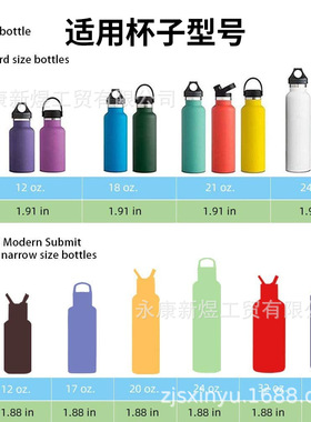 户外便携小口吸管盖标口吸嘴盖hydroflask太空运动瓶塑料盖子水杯