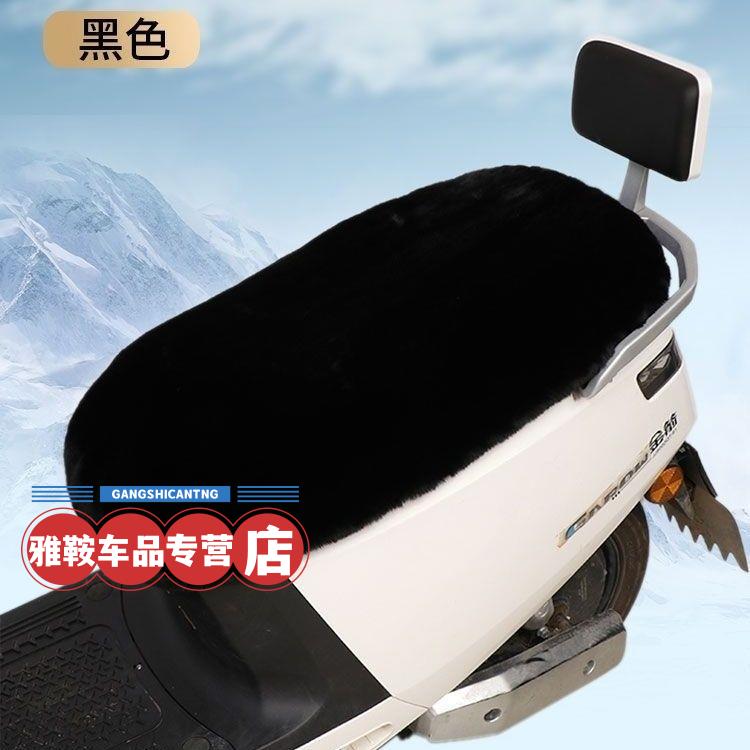 电动车摩托车电瓶车座套冬季加绒保暖雅迪欧曼M1M3M5M6DG6DG7Q6