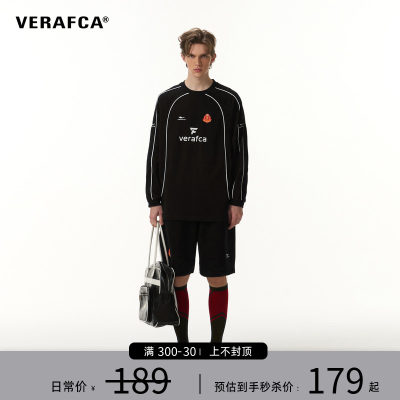 VERAFCA美式徽章运动长T