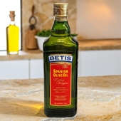 贝蒂斯原装 进口西班牙特级初榨橄榄油披萨色拉健身牛排纯正750ml