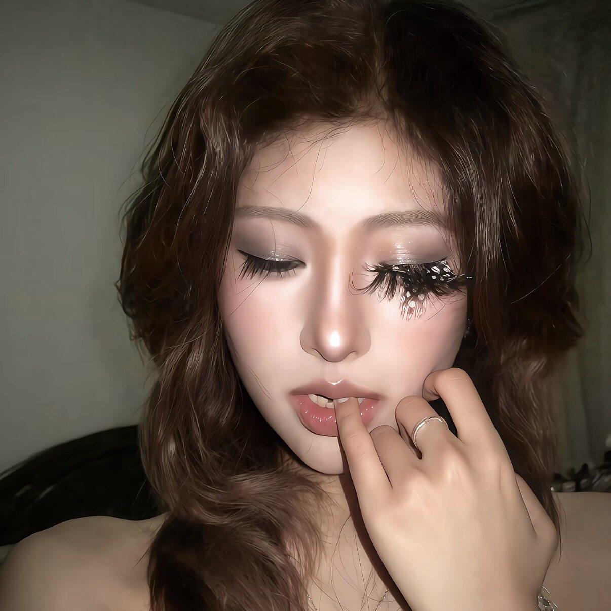 【蝶栖睫上】蝴蝶翅膀假睫毛夸张个性欧美风妆容网红同款妆造变装